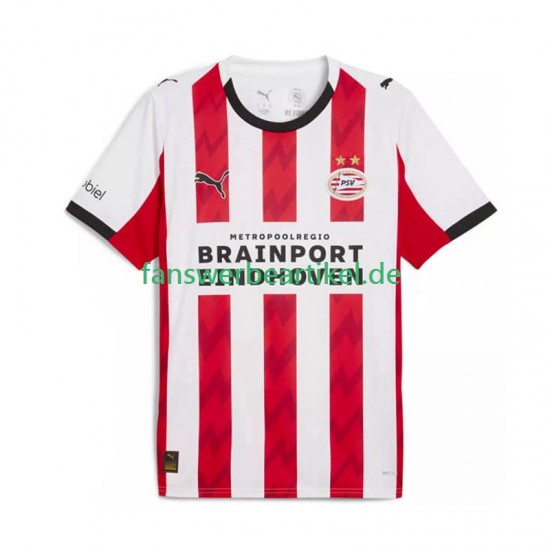 Trikot PSV Eindhoven Herren Heimausrüstung 2025-2026 Kurzarm