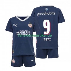 Ricardo Pepi 9 Trikot PSV Eindhoven Kinder Auswärtsausrüstung 2025-2026 Kurzarm