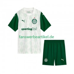 Trikot Palmeiras Kinder Auswärtsausrüstung 2025-2026 Kurzarm