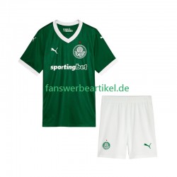 Trikot Palmeiras Kinder Heimausrüstung 2025-2026 Kurzarm