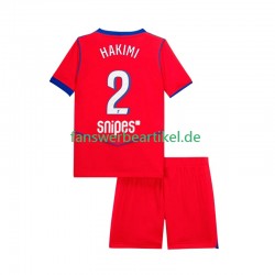 Achraf Hakimi 2 Trikot Paris Saint-Germain Kinder Ausweich ausrüstung 2025-2026 Kurzarm