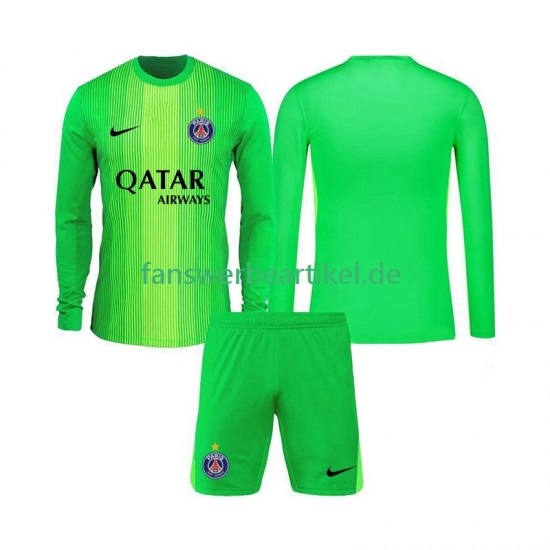 Torwart Trikot Paris Saint-Germain Kinder Auswärtsausrüstung 2025-2026 Langarm