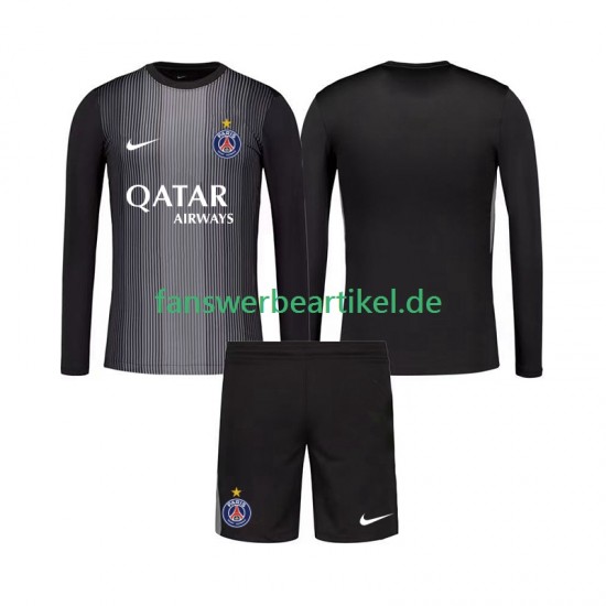 Torwart Trikot Paris Saint-Germain Kinder Heimausrüstung 2025-2026 Langarm