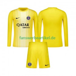 Torwart Trikot Paris Saint-Germain Kinder Ausweich ausrüstung 2025-2026 Langarm