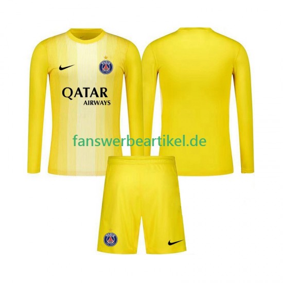 Torwart Trikot Paris Saint-Germain Kinder Ausweich ausrüstung 2025-2026 Langarm