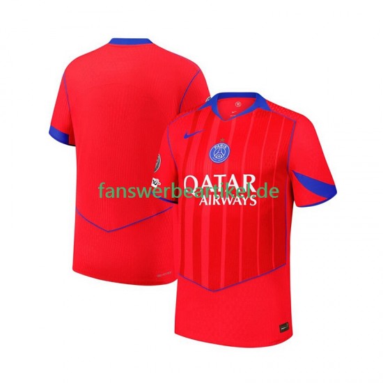 Trikot Paris Saint-Germain Herren Ausweich ausrüstung 2025-2026 Kurzarm