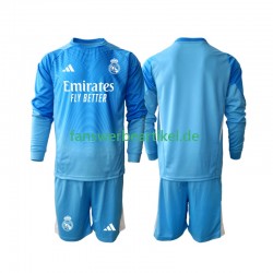 Torwart Trikot Real Madrid Kinder Heimausrüstung 2025-2026 Langarm