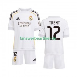 Trent Alexander-Arnold 12 Trikot Real Madrid Kinder Heimausrüstung 2025-2026 Kurzarm