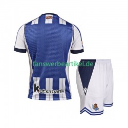 Trikot Real Sociedad Kinder Heimausrüstung 2025-2026 Kurzarm