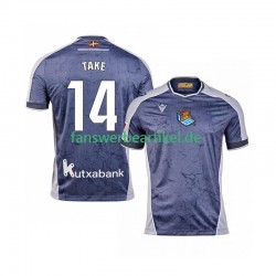Takef Kubo 14 Trikot USA Real Sociedad Herren Auswärtsausrüstung 2025-2026 Kurzarm