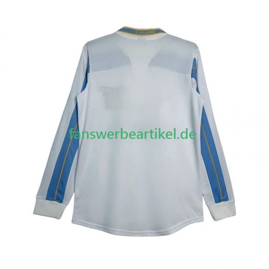 Retro 2000 Trikot Lazio Rom Herren Auswärtsausrüstung 1999 Langarm
