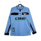 Retro 1998 Trikot Lazio Rom Herren Heimausrüstung 1999 Langarm
