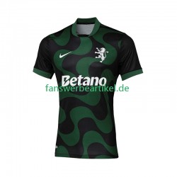 Trikot Sporting CP Herren Auswärtsausrüstung Viertes ausrüstung 2025-2026 Kurzarm