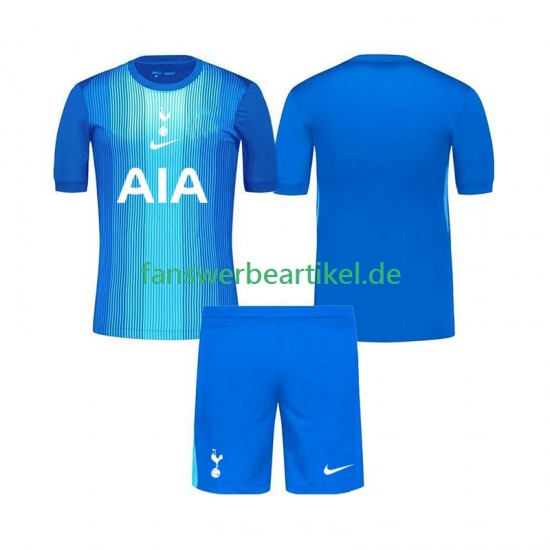 Torwart Trikot Tottenham Hotspur Kinder Auswärtsausrüstung 2025-2026 Kurzarm