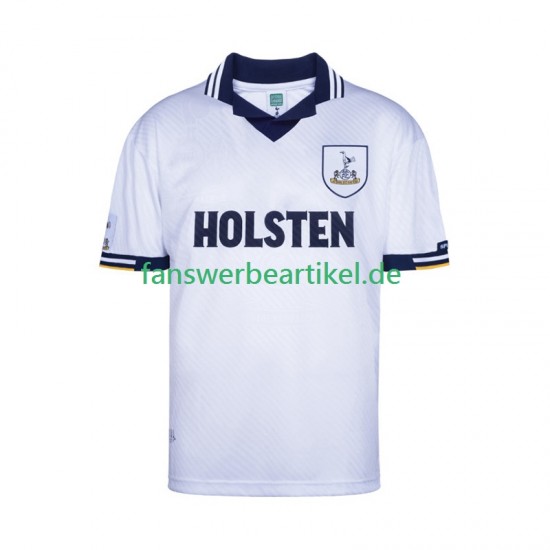 Retro Trikot Tottenham Hotspur Herren Heimausrüstung 1994 Kurzarm