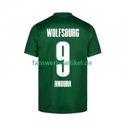 Mohamed Amoura 9 Trikot VfL Wolfsburg Herren Heimausrüstung 2025-2026 Kurzarm