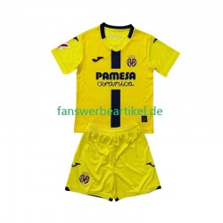 Trikot Villarreal CF Kinder Heimausrüstung 2025-2026 Kurzarm