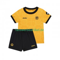 Trikot Wolverhampton Wanderers Kinder Heimausrüstung 2025-2026 Kurzarm