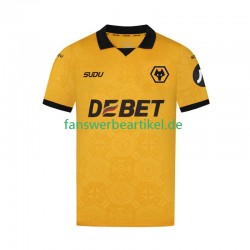 Trikot Wolverhampton Wanderers Herren Heimausrüstung 2025-2026 Kurzarm