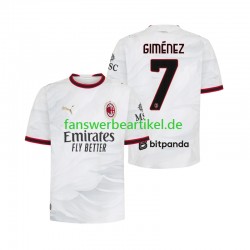 Gimenez 7 Trikot AC Mailand Herren Auswärtsausrüstung 2026-2027 Kurzarm