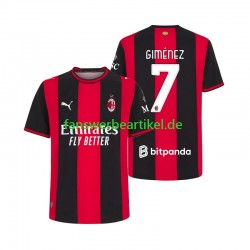 Gimenez 7 Trikot AC Mailand Herren Heimausrüstung 2026-2027 Kurzarm