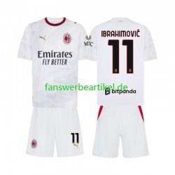 Ibrahimovic 11 Trikot AC Mailand Kinder Auswärtsausrüstung 2026-2027 Kurzarm