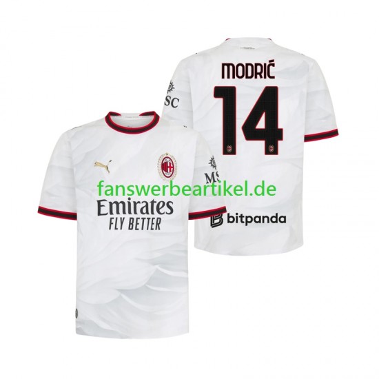 Luka Modric 14 Trikot AC Mailand Herren Auswärtsausrüstung 2026-2027 Kurzarm