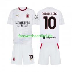 Rafael Leao 10 Trikot AC Mailand Kinder Auswärtsausrüstung 2026-2027 Kurzarm