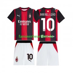 Rafael Leao 10 Trikot AC Mailand Kinder Heimausrüstung 2026-2027 Kurzarm