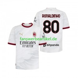 Ronaldinho 80 Trikot AC Mailand Herren Auswärtsausrüstung 2026-2027 Kurzarm