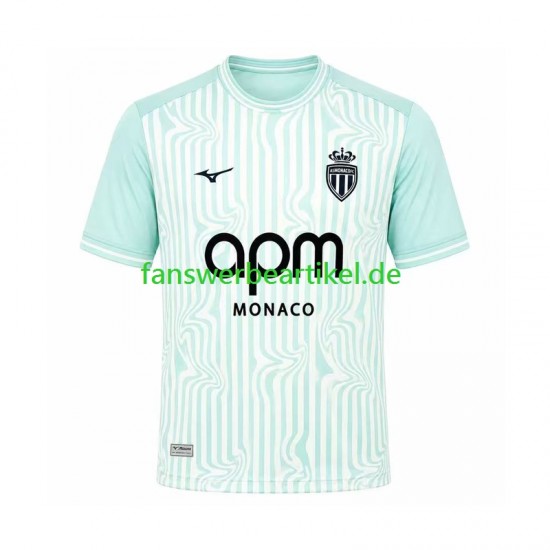 Trikot AS Monaco Herren Ausweich ausrüstung 2026-2027 Kurzarm
