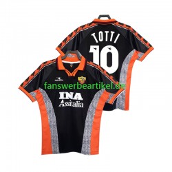 Totti 10 Retro 1998 Trikot AS Rom Herren Ausweich ausrüstung 1999 Kurzarm