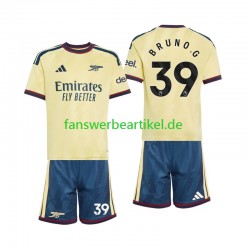 Bruno Guimaraes 39 Trikot Arsenal Kinder Ausweich ausrüstung 2026-2027 Kurzarm