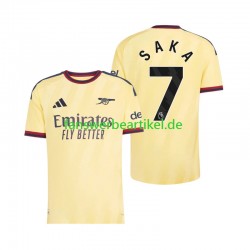 Bukayo Saka 7 Trikot Arsenal Herren Ausweich ausrüstung 2026-2027 Kurzarm