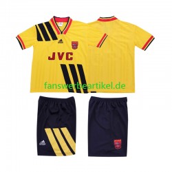 Retro 1993 Trikot Arsenal Kinder Auswärtsausrüstung 1994 Kurzarm