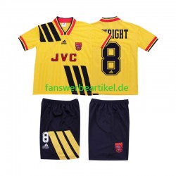 WRIGHT 8 Retro 1993 Trikot Arsenal Kinder Auswärtsausrüstung 1994 Kurzarm