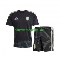 Torwart Trikot Aston Villa Kinder Auswärtsausrüstung 2026-2027 Kurzarm