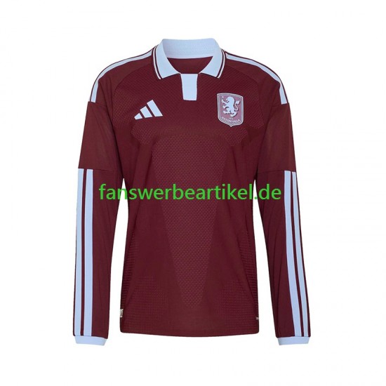 Trikot Aston Villa Herren Heimausrüstung 2026-2027 Langarm