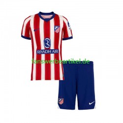 Trikot Atlético Madrid Kinder Heimausrüstung 2026-2027 Kurzarm