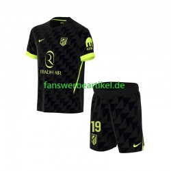 Julian Alvarez 19 Trikot Atlético Madrid Kinder Auswärtsausrüstung 2026-2027 Kurzarm
