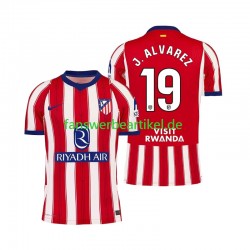Julian Alvarez 19 Trikot Atlético Madrid Herren Heimausrüstung 2026-2027 Kurzarm
