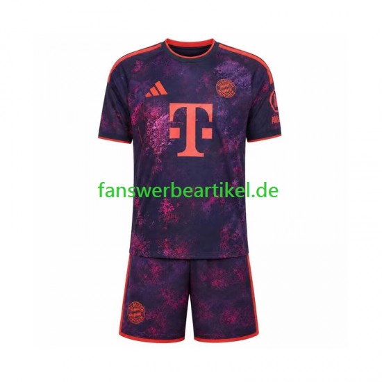 Trikot FC Bayern München Kinder Ausweich ausrüstung 2026-2027 Kurzarm