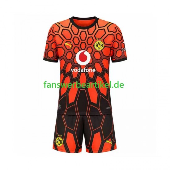 Torwart Trikot Borussia Dortmund Kinder Heimausrüstung 2026-2027 Kurzarm