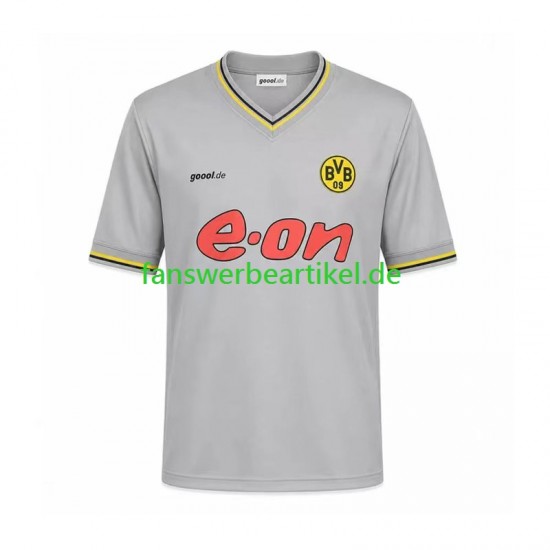 Retro 2002 Trikot Borussia Dortmund Herren Auswärtsausrüstung Kurzarm