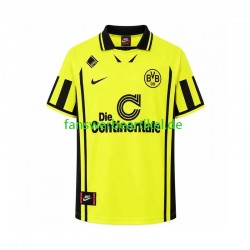 Retro 1996 Trikot Borussia Dortmund Herren Heimausrüstung Kurzarm