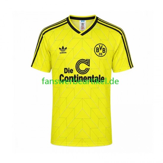 Retro 1998 Trikot Borussia Dortmund Herren Heimausrüstung Kurzarm