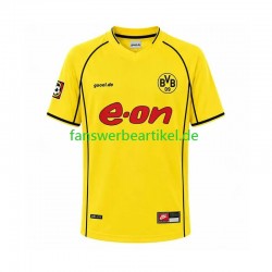 Retro 2002 Trikot Borussia Dortmund Herren Heimausrüstung Kurzarm