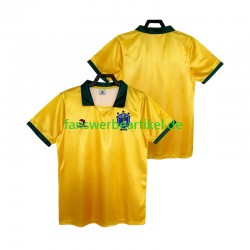 Retro 1988 Trikot Brasilien Herren Heimausrüstung Kurzarm