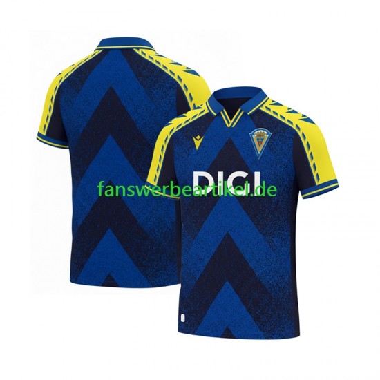 Retro Trikot Cádiz CF Herren Heimausrüstung 2025-2026 Kurzarm