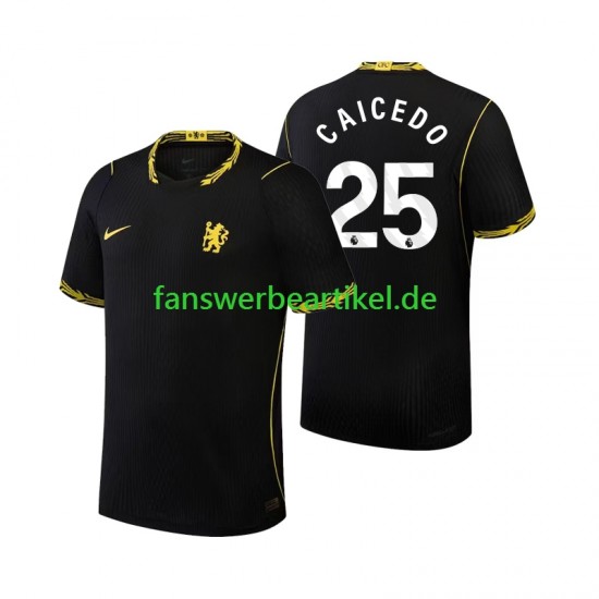 Moises Caicedo 25 Trikot Chelsea Herren Auswärtsausrüstung 2026-2027 Kurzarm
